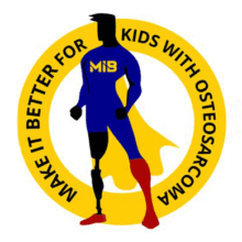 Make it better for kids with osteosarcoma logo